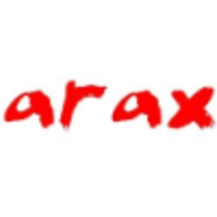 ARAX logo, ARAX contact details