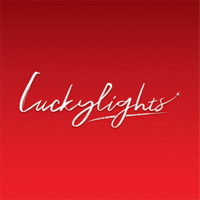 LuckyLights logo, LuckyLights contact details