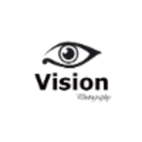 The Vision logo, The Vision contact details