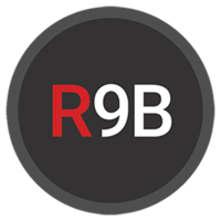 R9B logo, R9B contact details