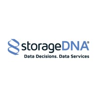 StorageDNA logo, StorageDNA contact details