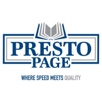 Presto Page logo, Presto Page contact details