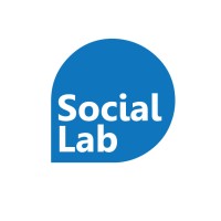 SocialLab logo, SocialLab contact details