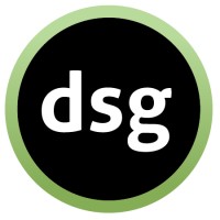 DSG logo, DSG contact details