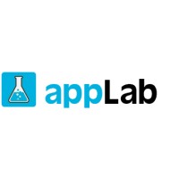 AppLab logo, AppLab contact details