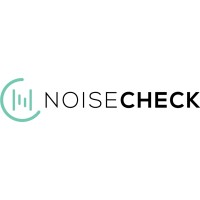 NoiseCheck logo, NoiseCheck contact details