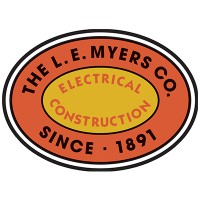 The L.E. Myers Co. logo, The L.E. Myers Co. contact details