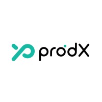 ProdX logo, ProdX contact details