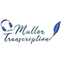 Muller Transcription logo, Muller Transcription contact details