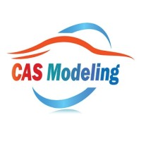 CAS Modeling logo, CAS Modeling contact details