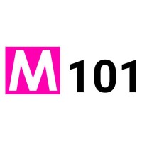 M101 logo, M101 contact details