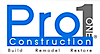 Pro 1 Construction logo, Pro 1 Construction contact details