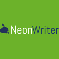 NeonWriter.com logo, NeonWriter.com contact details