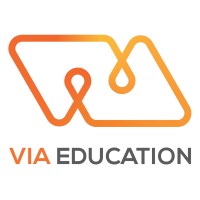 VIA Education logo, VIA Education contact details