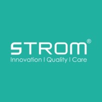 STROM logo, STROM contact details