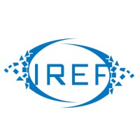 IREF logo, IREF contact details