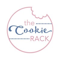 The Cookie Rack logo, The Cookie Rack contact details