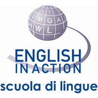 English in Action logo, English in Action contact details