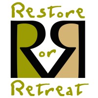 Restore or Retreat logo, Restore or Retreat contact details