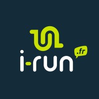 i-Run logo, i-Run contact details