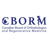 Canadian Board of Orthobiologics and Regenerative Medicine (CBORM) logo, Canadian Board of Orthobiologics and Regenerative Medicine (CBORM) contact details