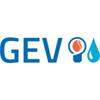 GEV logo, GEV contact details