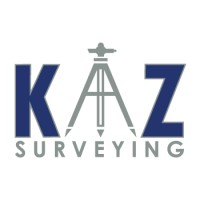 KAZ Surveying logo, KAZ Surveying contact details