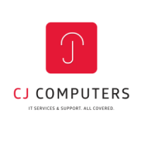 CJ COMPUTERS logo, CJ COMPUTERS contact details