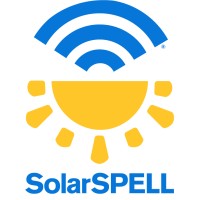 SolarSPELL logo, SolarSPELL contact details