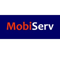 MobiServ logo, MobiServ contact details