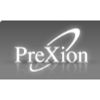 PreXion logo, PreXion contact details