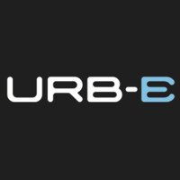 URB-E logo, URB-E contact details