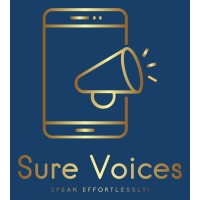 Sure Voices logo, Sure Voices contact details