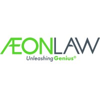 AEON Law logo, AEON Law contact details