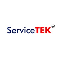 serviceTEK logo, serviceTEK contact details