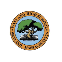 Wayland High School logo, Wayland High School contact details