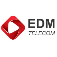 EDM Telecom logo, EDM Telecom contact details