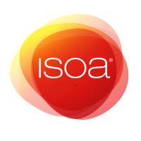 ISOA logo, ISOA contact details