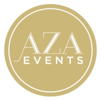 AZA Events logo, AZA Events contact details