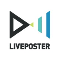 LIVEPOSTER logo, LIVEPOSTER contact details