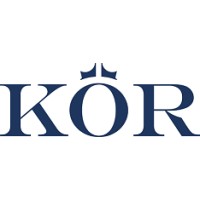 KOR logo, KOR contact details