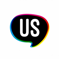 The Social Us logo, The Social Us contact details