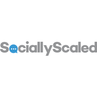 SociallyScaled logo, SociallyScaled contact details