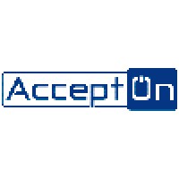 AcceptOn logo, AcceptOn contact details