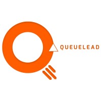 QueueLead logo, QueueLead contact details