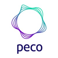 PECO logo, PECO contact details