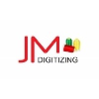 JM Digitizing logo, JM Digitizing contact details