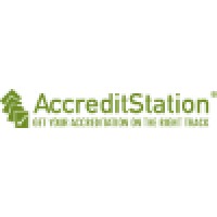 AccreditStation logo, AccreditStation contact details