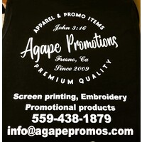 AGAPE PROMOTIONS logo, AGAPE PROMOTIONS contact details