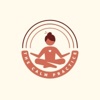 The Calm Practice logo, The Calm Practice contact details